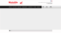 Desktop Screenshot of motolifehonda.com.br